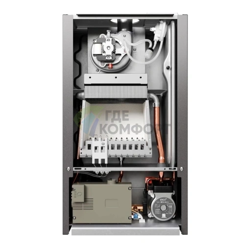Настенный газовый котел E8 tempo GHC24V (черная стеклянная панель) - фото 9