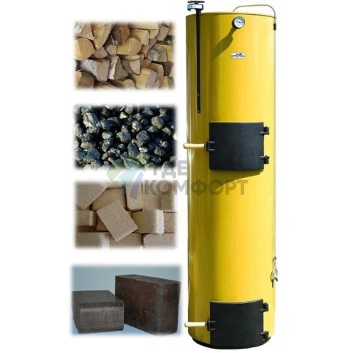 Котёл твердотопливный Stropuva Mini S-8U (8кВт) напольный - фото 4