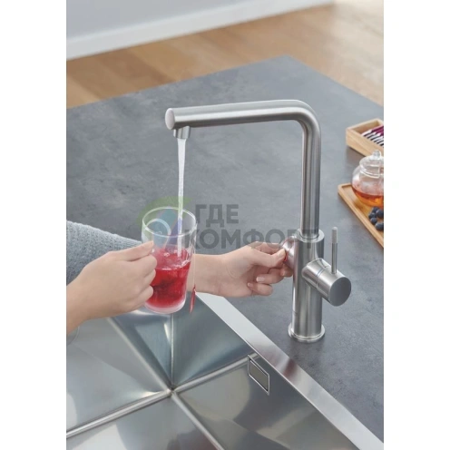 Смеситель Grohe Red II Duo для кухни с мгновенным нагревом воды - фото 8