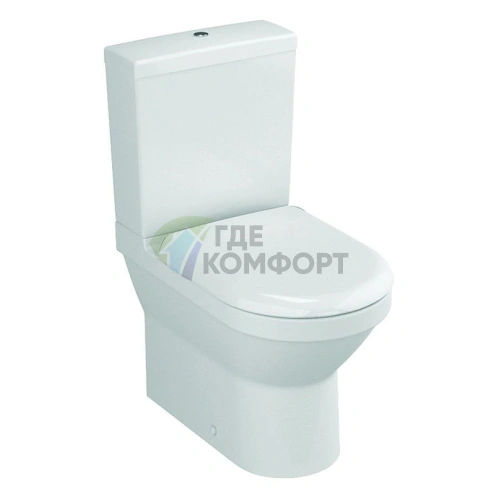 Подвесной унитаз-компакт VitrA S50: стиль и экономия пространства - фото 1