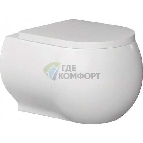 Подвесной унитаз Bien Flash безободковый: инновационная сантехника для вашего комфорта - фото 1