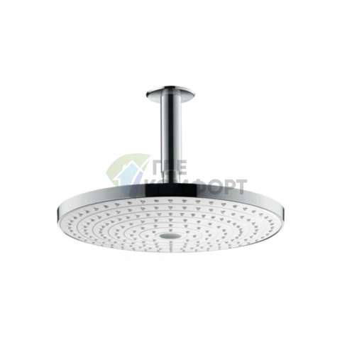 Верхний душ HG Raindance Select S D300 мм: Мультифункциональный потолочный душ с системой RainAir и шарнирной системой подключения (27337400) - фото 1