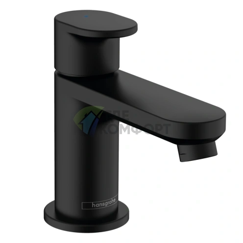 Кран для холодной воды Hansgrohe Vernis Blend 70, матовый черный, без сливного набора (71583670) - фото 1