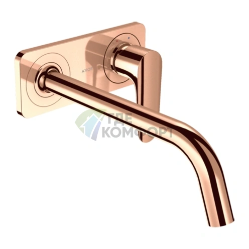 Смеситель для раковины AX Citterio M в цвете полированное красное золото (34115300) - фото 1