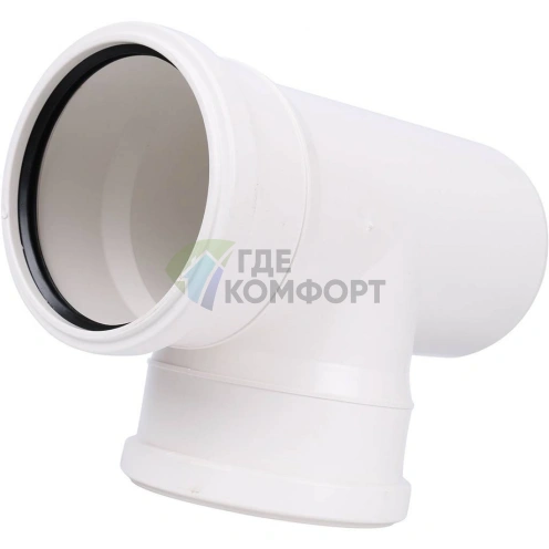 Тройник Sinikon КОМФОРТ ПЛЮС D110x110x87 508029.k - фото 2