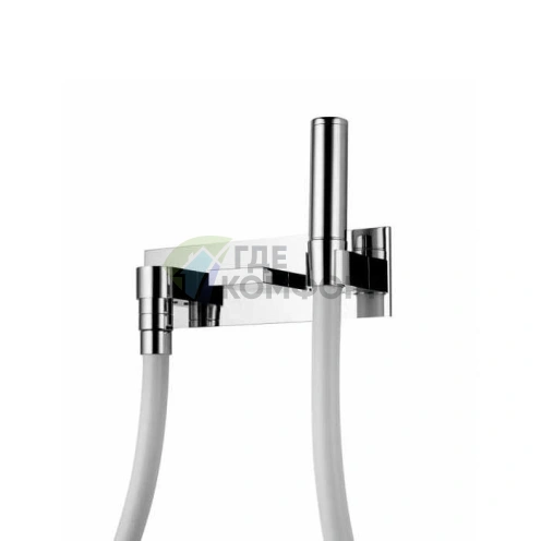 Душевая система BOSSINI с вентилем и полной комплектацией, хром (E89501.030) - фото 1