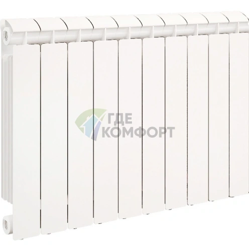 Радиатор Global Klass 500 10 секции алюминиевый - фото 1