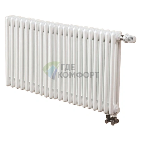 Трубчатый стальной радиатор Zehnder Charleston Completto Z-3050/22 секции с нижним подключением V001 - фото 1