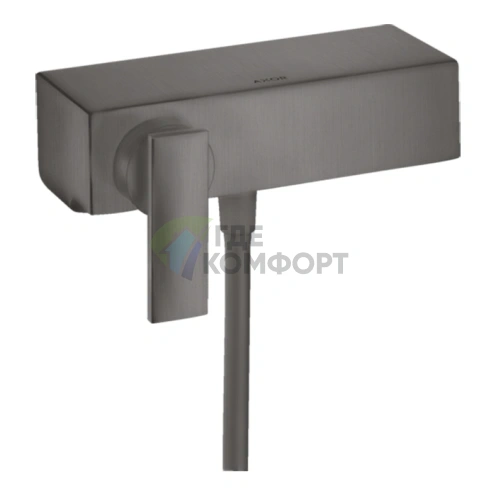 Смеситель для душа AX Citterio в цвете шлифованный черный хром (39600340) - фото 1