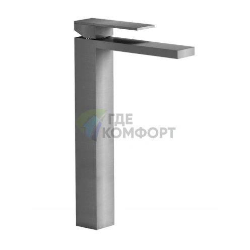 Смеситель для раковины Fantini Mint: однорычажный, без донного клапана, нержавеющая сталь (34 93 F006WF) - фото 1