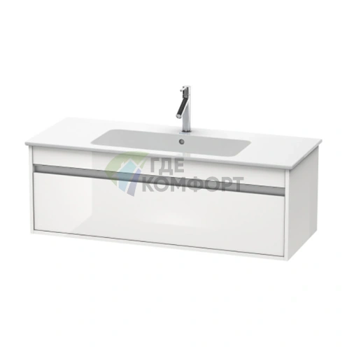 Раковина Duravit ME by Starck для мебели 123×49 см Белый (2336120000) - фото 3