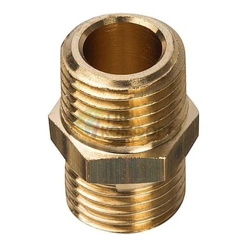 Ниппель STOUT НН 1/4 наружная резьба латунный - фото 1