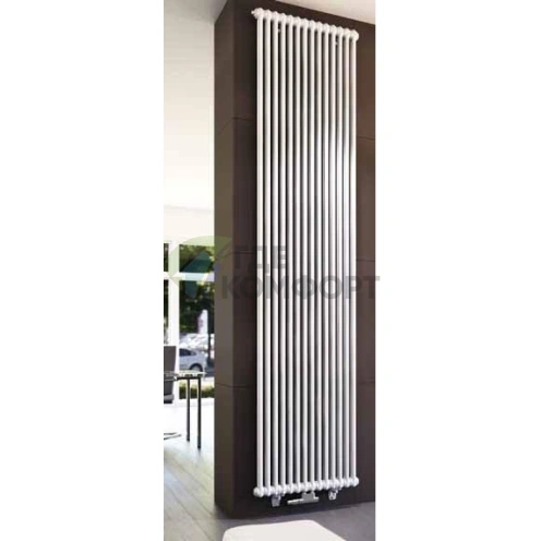 Радиатор стальной трубчатый Purmo Delta Laserline MR 2180 1800х400 8 секций с нижней подводкой - фото 2