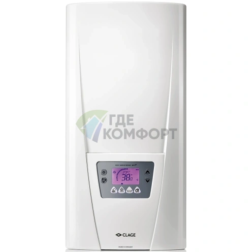 Водонагреватель проточный электрический Clage DSX - фото 1