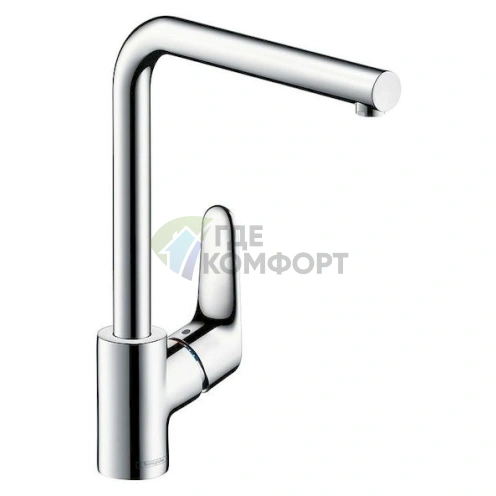 Идеальный смеситель Hansgrohe Focus для кухни: немецкая точность в каждой капле - фото 1