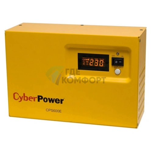 Инвертор CyberPower CPS 600 E (420 Вт 12 В) - фото 1