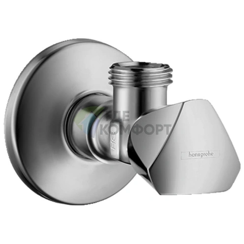 Угловой вентиль Hansgrohe E для раковины, хром (13903000) - фото 1