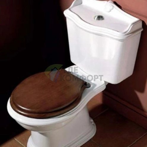 Бачок для унитаза AZZURRA JUBILAEUM моноблок белый JUCSMB000000BI (JUB400/MBL bi)) - фото 1