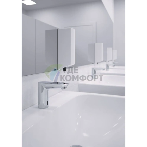Смеситель для ванны Grohe Euroeco Cosmopolitan с термостатом - фото 7