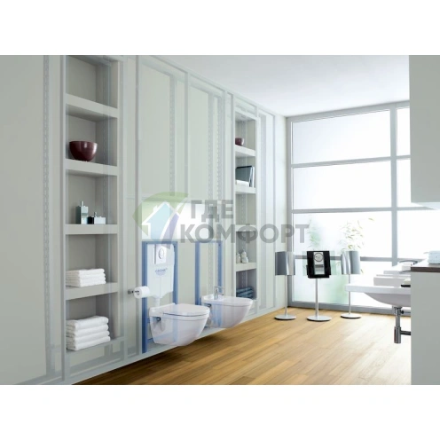 Комплект сантехники Grohe Rapid SL + Roca Meridian с инсталляцией 4-в-1 и сиденьем-микролифтом - фото 3