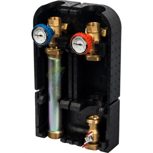 Stout насосная группа прямой контур 1 безнасосная, 35 кВт, DT10 C, теплоизоляция - фото 4