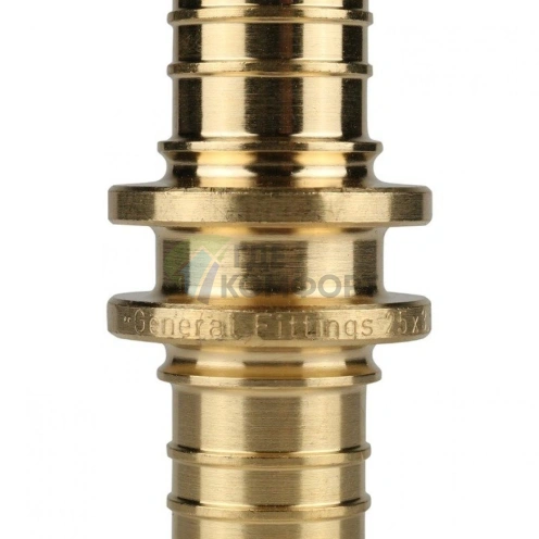 Муфта для труб из сшитого полиэтилена STOUT соединительная равнопроходная 25 аксиальная - фото 6