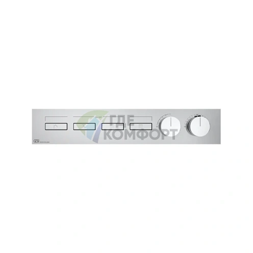 Термостат для душа Gessi Hi-Fi на 4 источника, хром (63016#031) - фото 1