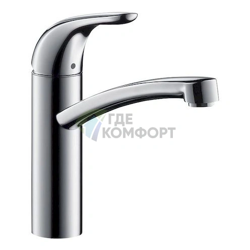 Смеситель Hansgrohe Focus E 31780000 для кухни с выдвижной лейкой - фото 1