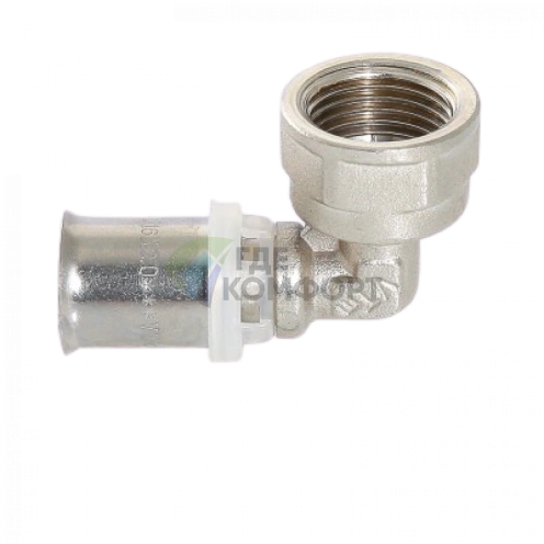 Угольник пресс с внутренней резьбой 26х3/4 Valtec - фото 3