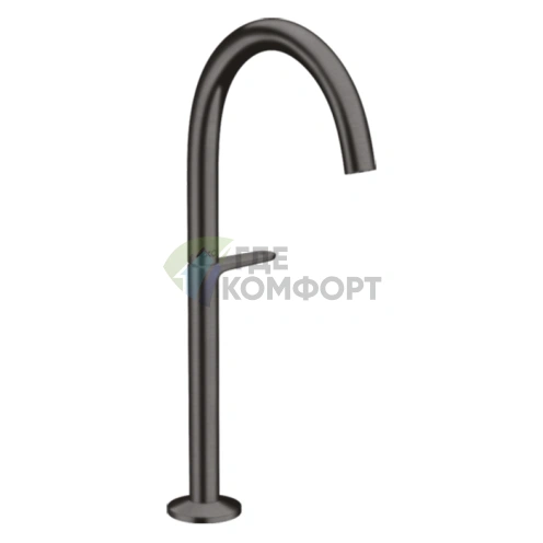 Смеситель для раковины AX One Sel 260 P-Open цвет шлифованный черный хром (48030340) - фото 1