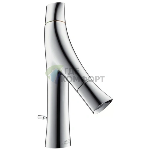 Смеситель для раковины AX Starck Organic с донным клапаном, 1 отверстие, хром (12010000) - фото 1