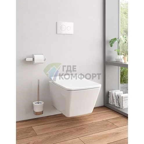 Подвесной унитаз TOTO с инсталляцией и сиденьем в комплекте - фото 2