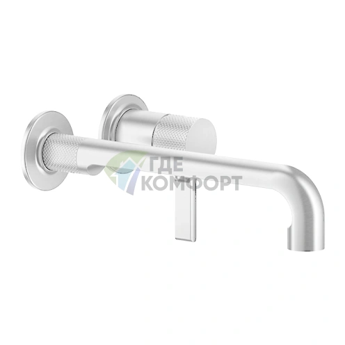 Встраиваемый смеситель GESSI INCISO для раковины с изливом 264 мм, хром (58089#031) - фото 1