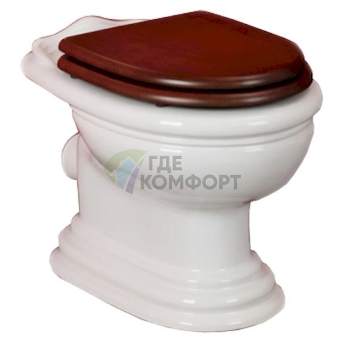 Приставной унитаз Migliore Milady BI с инсталляцией: компактное решение для современного санузла - фото 1