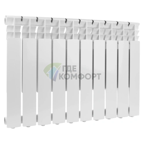 Радиатор алюминиевый Rommer Optima 500 10 секций - фото 1