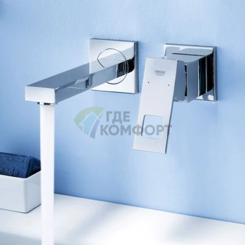 Смеситель для раковины Grohe Eurocube 23447000 - фото 3