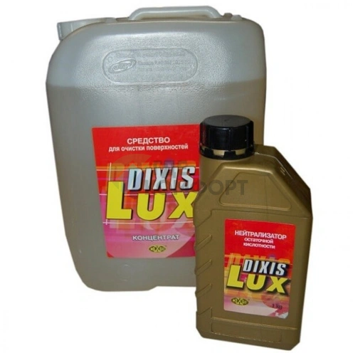 Средство для очистки поверхностей DIXIS-lux 10 л +1 кг нейтрализатор - фото 1