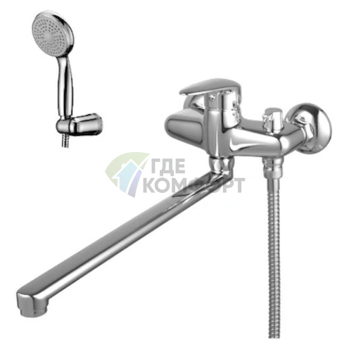 Смеситель Lemark Pramen LM3317C: универсальный для кухни с хромированным покрытием - фото 1