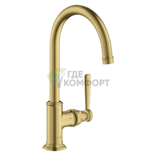 Смеситель для раковины AX Montreux 210 — шлифованная медь (16518950) - фото 1