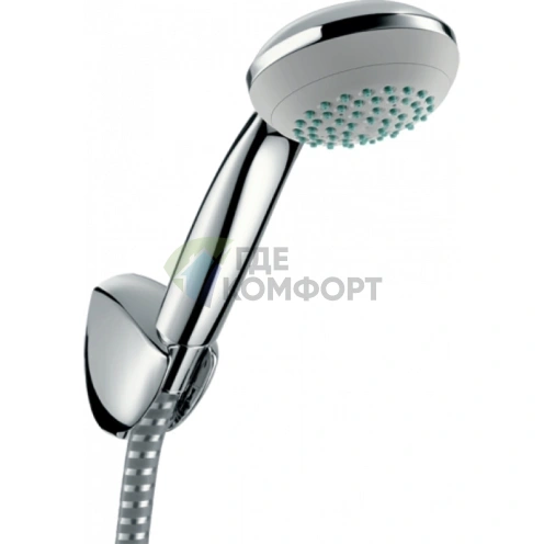 Душевой набор HG Croma 85 Mono с ручным душем и держателем (27576000) - фото 1