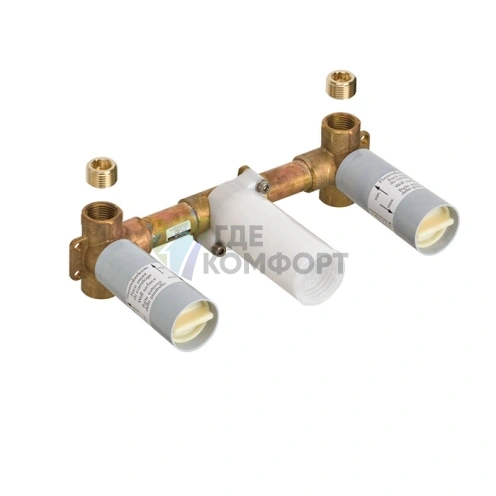 Скрытая часть смесителя AX Massaud для раковины на 3 отверстия (18113180) - фото 1