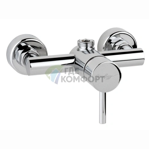 Смеситель для душа Nicolazzi Olympus настенный с верхним подключением 3/4 (хром) (3725CR) - фото 1