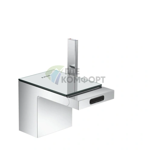 Смеситель для биде AX MyEdition с изливом 145 мм и сливным гарнитуром, хром (47210000) - фото 1