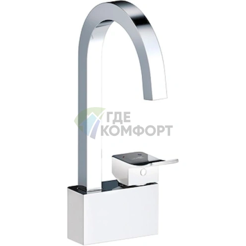 Смеситель Wasserkraft Aller 1067WHITE для кухонной мойки - фото 1