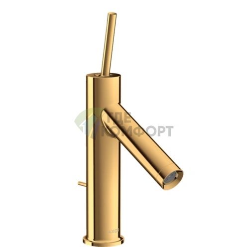 Золотой смеситель AX Starck для раковины (10111990) - фото 1