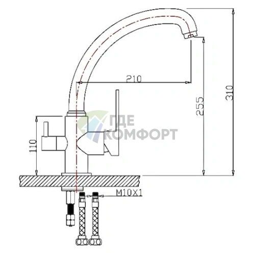 Смеситель Zorg ZR 315 YF для кухни со встроенным фильтром: стиль и чистота воды - фото 2