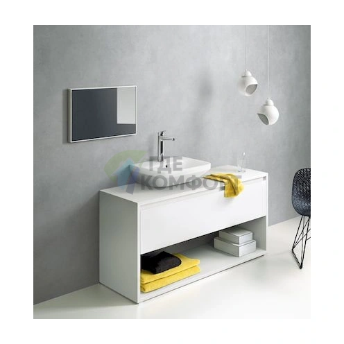 Стильный настенный смеситель Hansgrohe Logis для раковины - фото 2