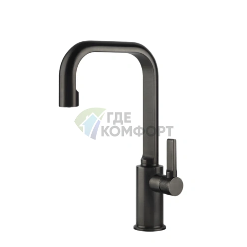 Высокий смеситель для раковины Gessi Inciso без донного клапана в комплекте с подключительными шлангами, хром (58006#031) - фото 1