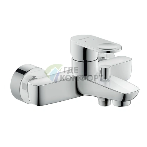 Смеситель для ванной Duravit B.3 настенный, хром (B35230000010) - фото 1