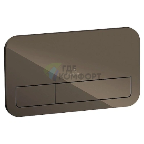 Умная кнопка смыва Villeroy & Boch Viconnect 922400RT в цвете терра фото 1